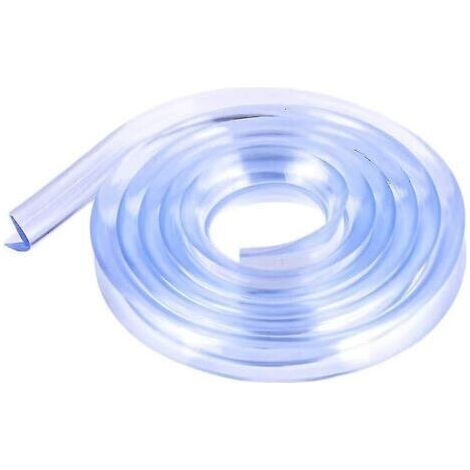 Pair Ahlsen Protection d'angle 1m, Protection des bords pour bébé, bord de table autocollant Transparent (1/5)