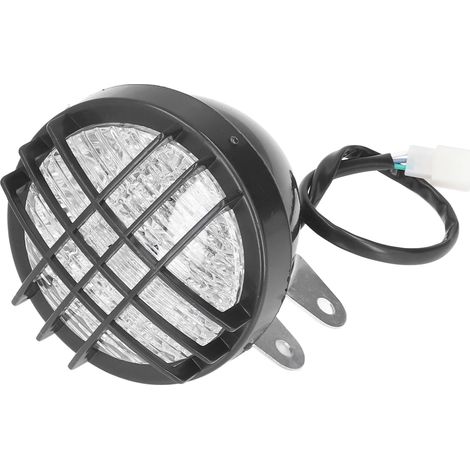 Phare LED 12V 8W pour motos, quads et karts de 50cc, 110cc, 125cc, 150cc et 200cc (1/5)