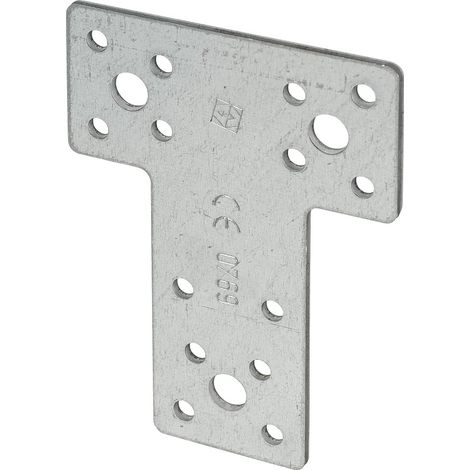 Vormann T-Flachverbinder sendzimir verzinkt 160 x 98 x 45 mm Winkel & Verbinder (1/2)