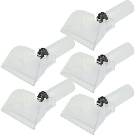 vhbw 5x bocchetta per imbottiture sostituisce Kärcher 4.130-001.0, 41300010, 5.130-019.0, 51300190 per aspirapolvere, 10,8 cm