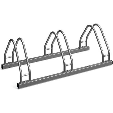Support vélo ECHO-3 en acier galvanisé