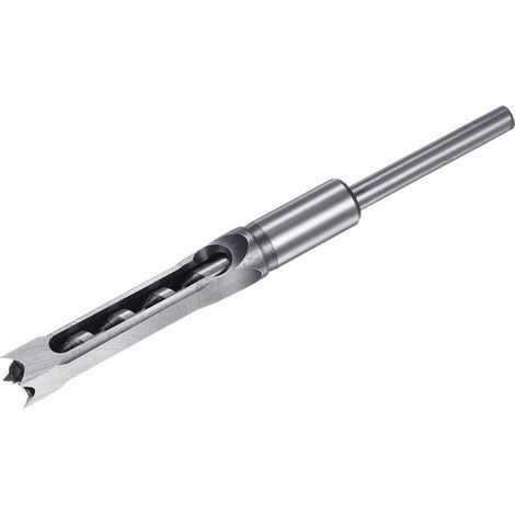 Punta per mortasatura quadrata da 14 mm (9/16 di pollice), punta cava in acciaio rapido per la lavorazione del legno, mortasatrice per la lavorazione del legno