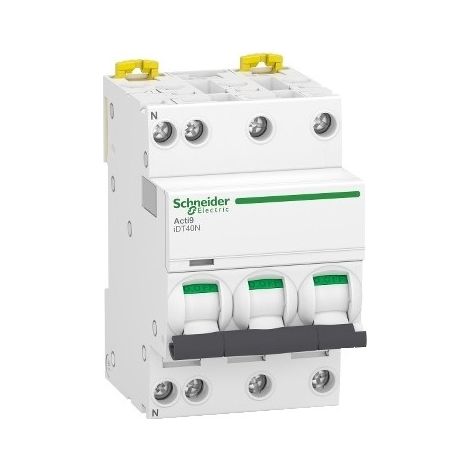 Schneider Electric Modulare Sicherung 3P+N weiß