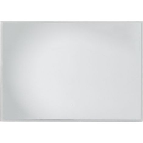 Specchio da parete rettangolare per bagno con luce LED e antiappannamento Riben SKLUM            
