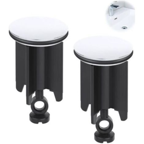 Parts Drain Plugs,40MM Bathroom Sink Stopper,Universal Sink Stopper,Height Adjustable Drain Stopper,Drain Stoppers for Kitchen and Bathroom Sinks (1/5)