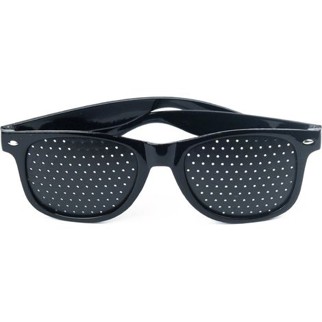 Lunettes à trous pour correction de la vue amélioration fatigue oculaire protection des yeux anti-fatigue (1/4)