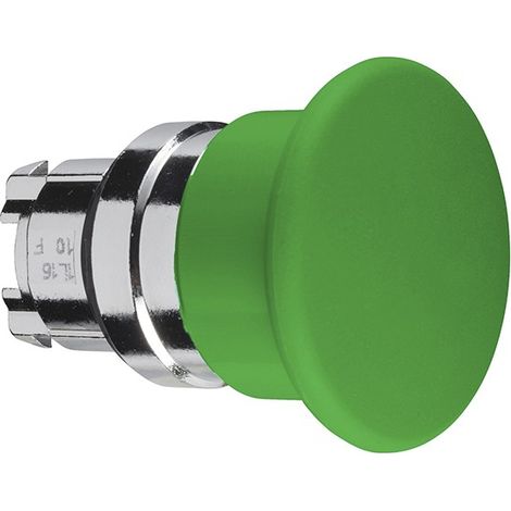 Cabezal pulsador seta 40mm de Schneider  Verde (1/3)