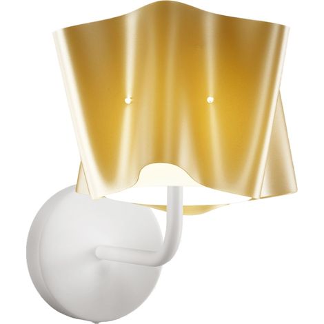 Applique Moderna Folio Polilux ® New Gold E Metallo 1 Luce E27 (1/2)