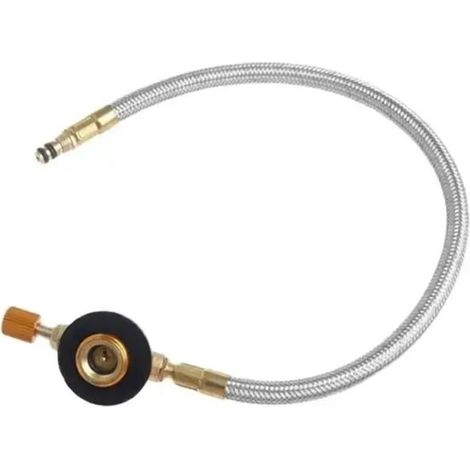 Tuyaux de réparation pour réchauds à gaz de camping, adaptateur pour réservoir de gaz, accessoires pour réchauds, adaptateur pour tuyaux de gaz, réchauds de cuisine portables (1/5)