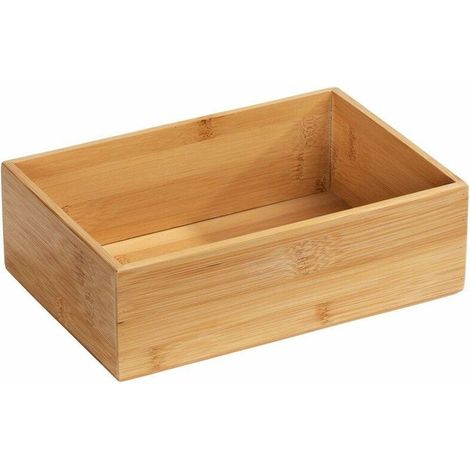 TERRA Organisateur de salle de bain, taille L, bambou, (1/5)