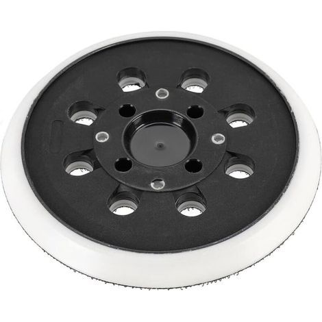 Patin de ponçage auto-agrippant 125 mm compatible avec Bosch PEX 300 AE 400 AE 4000 AE 125 mm,Ponceuse Excentrique par Poweka (1/5)