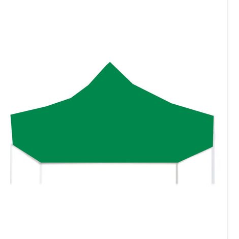 Ulisem Toilette TP TINGTOP 4x4m Poliestere 300g/m² rivestito in PVC Verde