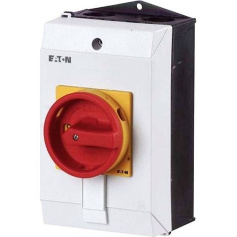 Eaton Moeller 207151 T0-2-8900/I1/SVB Interruttore principale, 3 p+n, 20 a, 90°, bloccabile in posizione 0, montaggio esterno (1/5)