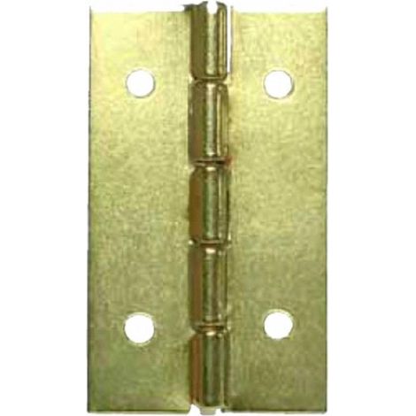 FPLUS bisagra estuche 16x10mm ltda.x 25uds. , Bisagra para estuche de hierro.
Acabado: Latonada.
Medidas abierta: 16 x 10 mm.