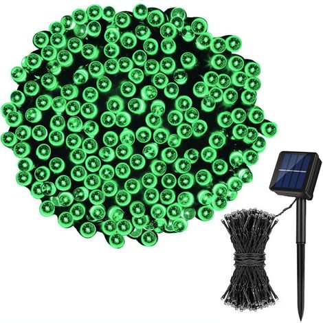 Guirlande Lumineuse Solaire - 200 LED - 72 Pieds - 8 Modes - Étanche IP65 - Pour Jardin Extérieur Fête Mariage