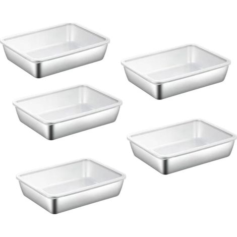 5-teiliges Set mit Vorratsdosen, Gefrierbehälter, Lebensmittelaufbewahrung, Aufbewahrungsbox für Lebensmittel, Lebensmittelbehälter, Aufbewahrungsbox für Lebensmittel (1/5)