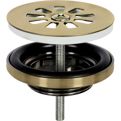 Differnz Bonde de lavabo Or H7xl6.5xL6.5cm (1/5)