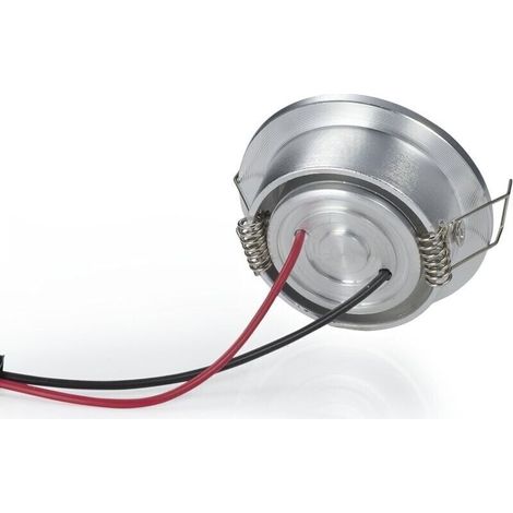 Faretti a incasso Bardusch-LED Mini / Faretti da incasso a soffitto / Lampade da incasso a incasso per Cree XPE 3W Bianco caldo 3000K + Driver [Classe energetica A+] (1/4)