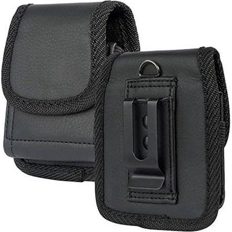 Étui de téléphone en cuir PU avec boucle de taille, clip ceinture et fermeture magnétique pour Samsung Galaxy Z Flip4 5G et Flip3 5G (1/5)