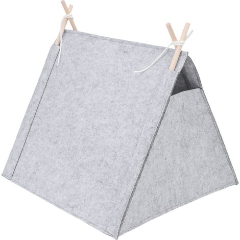 Tipi pour animaux de compagnie, amovible, lavable, respirant, multifonctionnel, toutes saisons, universel, avec structure fermée, pour chien et chat (1/5)