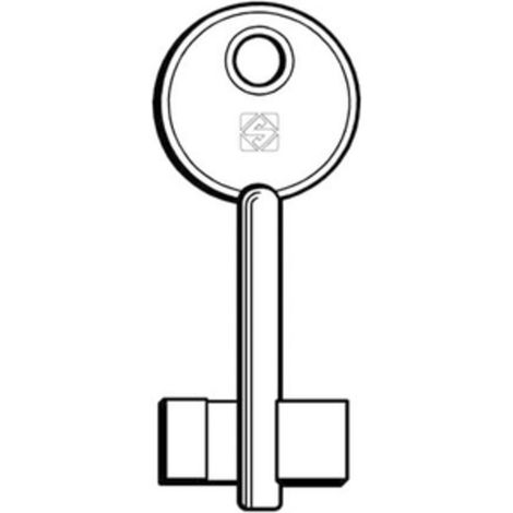 SILCA 5ID5 CHIAVE DOPPIA MAPPA OTTONE Q.TA 5