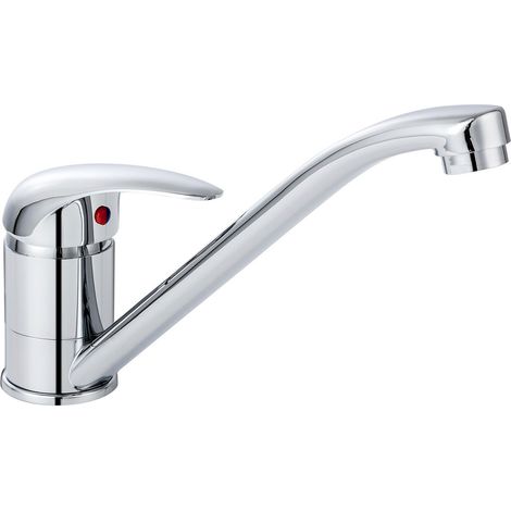 Prima Single Lever Kitchen Sink Mixer Tap - Chrome (1/2)