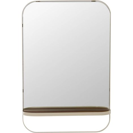 Specchio argileo rettangolare 40x60 cm beige - 5five (1/2)