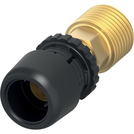 Tece logo-Ax Übergangsnippel Dimension 16mm x R 1/2", Siliziumbronze (1/3)