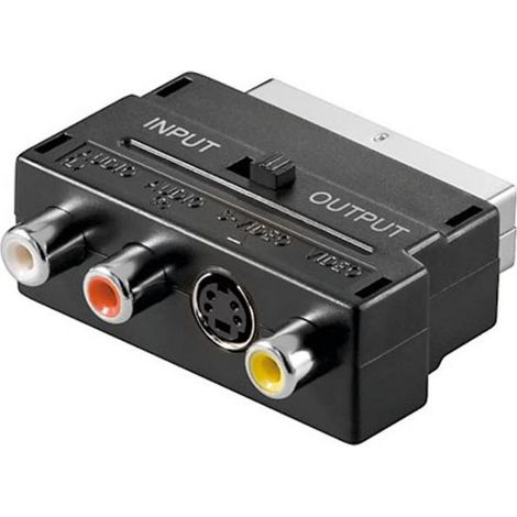 OEM Adattatore scart svhs rca audio video (1/2)
