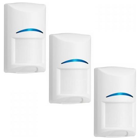 Bosch kit 3 pz Sensore volumetrico DT doppia tecnologia PET immunity 45Kg - ISC-BDL2-WP12GE
