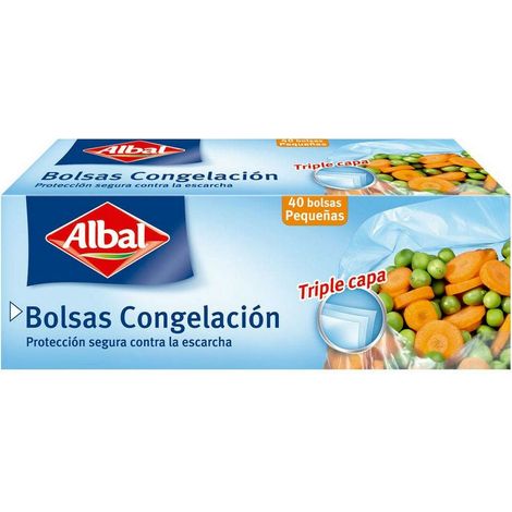BOLSAS CONGEL.PEQ. 19X24CM.40 BSAS. - EHLIS (1/2)