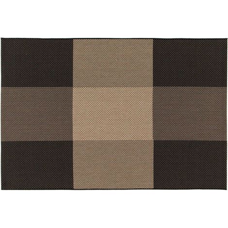 VIVARAISE - Tapis extérieur Vivaraise Carry - Tonnerre (120 x 170 cm) - Polypropylène résistant intempéries (1/4)