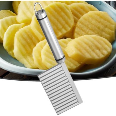Herramienta genérica para cortar patatas fritas，cortador de patatas，cortador de ondas de última generación，cortador de patatas fritas