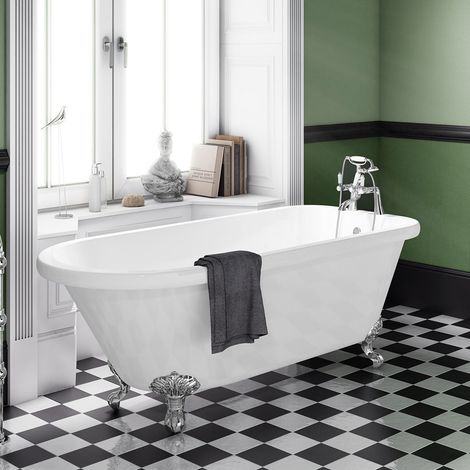 Freestanding Traditional Single Ended Bath 1470mm - Rochester By Voda Design (1/3)