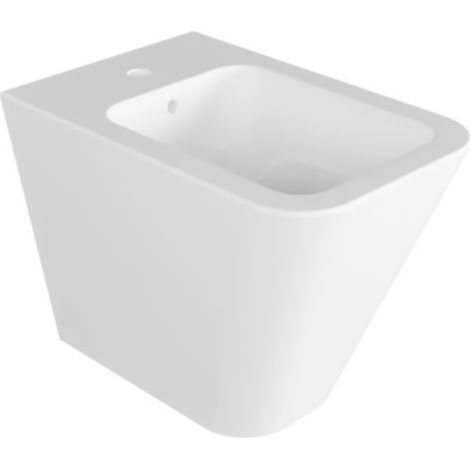 Azzurra - Bidet Filo Parete Porcellana Bianco - Serie: Build (1/2)