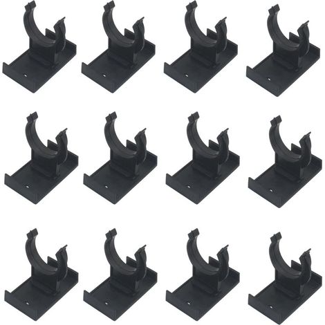 Ensemble de 12 clips de plinthe – clips de plinthe en plastique, clips de nivellement réglables pour meubles, clips de plinthe de cuisine (1/5)