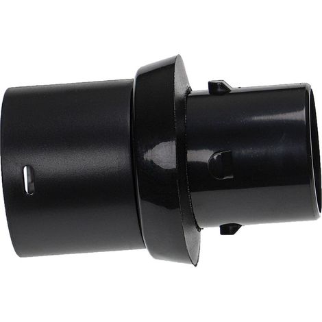 Adaptateur pour tuyau compatible avec Nilfisk GD 1000, GD 1005, GD 1010, GD 111 aspirateur - Raccordement du tuyau, noir (1/3)