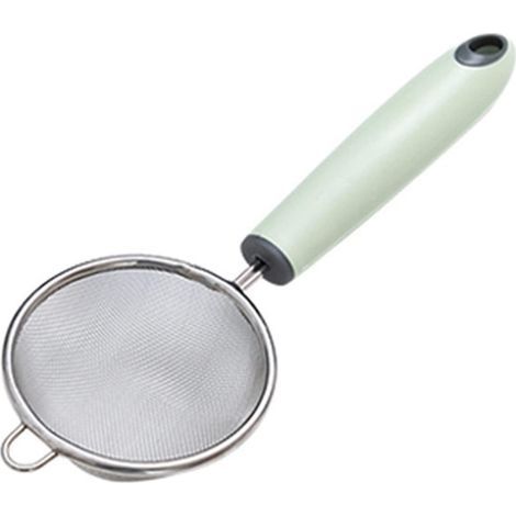Cuchara de cocina multifuncional, filtro de aceite de acero inoxidable de malla fina, utensilio de cocina para freír alimentos (Tamaño: 22,5 x 7,2 cm) (1/5)