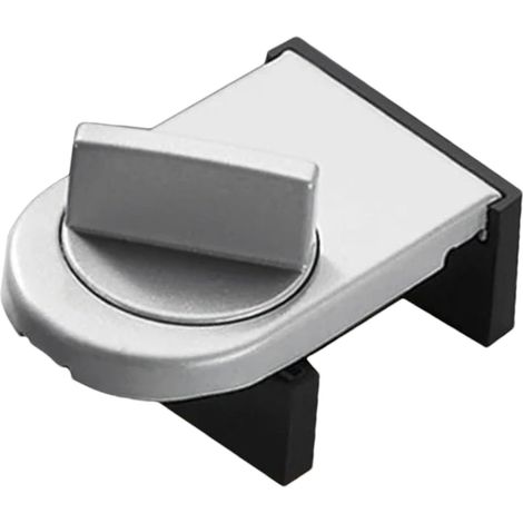 Verrou de sécurité pour porte coulissante, verrou de sécurité pour fenêtre - Verrou de sécurité en aluminium pour porte coulissante - Verrou antivol réglable pour petite fenêtre (1/5)