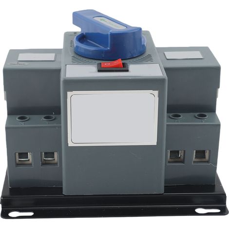 Commutateur de transfert automatique pour générateur à double alimentation avec option manuelle pour la maison, l'hôpital et le bureau (220V) (1/4)