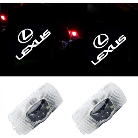 Luz de señalización para puerta de coche para Dodge de hace 19 años, luz de proyección, luz de bienvenida LED, 2 piezas (1/5)