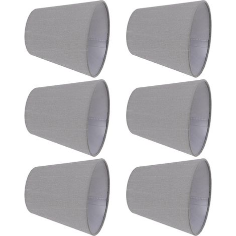 Abat-jour en tissu minimaliste et moderne, convenant aux lampes à clip pour bougies, aux lampadaires, aux lampes de table, aux suspensions et aux appliques murales. (1/5)