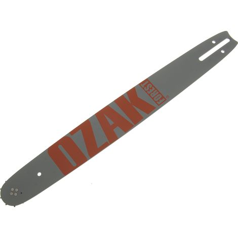Guide pour tronçonneuse 45cm Pas 325 Jauge 1,5mm avec 2 chaînes (1/3)