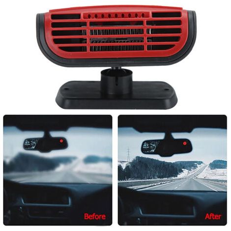 Tragbarer 150W 12V Auto-Windschutzscheibenentfroster, Kompakter Heizlüfter für den Fahrzeuggebrauch (1/5)
