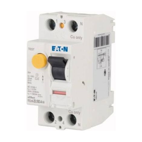 Interrupteur différentiel FRCmM 30mA 2P Type A-NA 25A EATON FRCMM-25/2/003-A-NA (1/3)