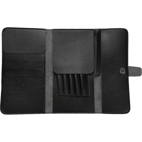 Trousse de rangement pour ciseaux et peignes de coiffure, étui de transport multifonction portable (1/5)