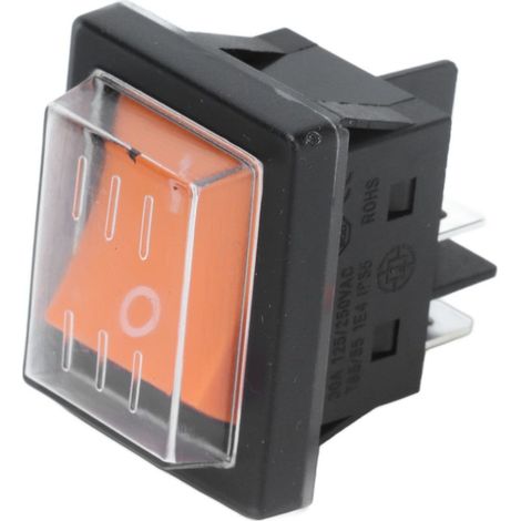 1 Interrupteur étanche 4 broches, ABS, 30A 125/250V AC, pour bateau, auto (1/5)