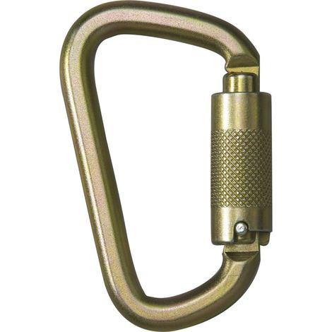 Zarges Fall Protection Karabiner Edelstahl D-Form