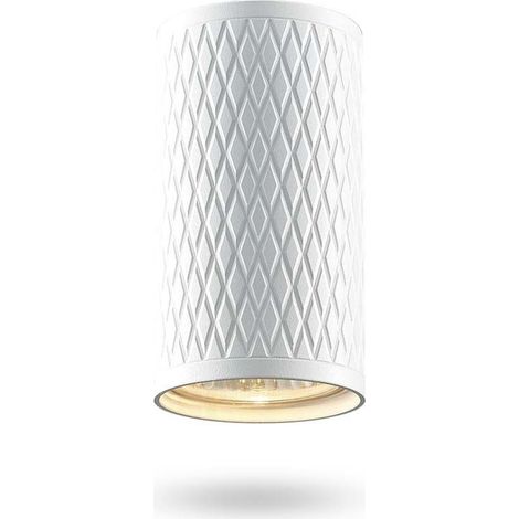 Deckenstrahler Röhrenlampe weiß 1 x GU10 Talen Videx (1/4)