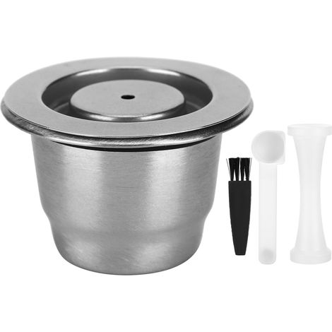 Capsule Café Réutilisable - Acier Inoxydable 20 ml - Compatible Machine Nespresso U - 1 Pièce (1/5)
